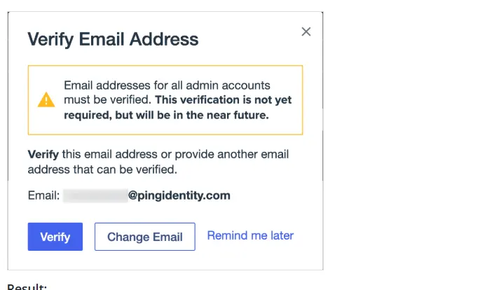 email verification