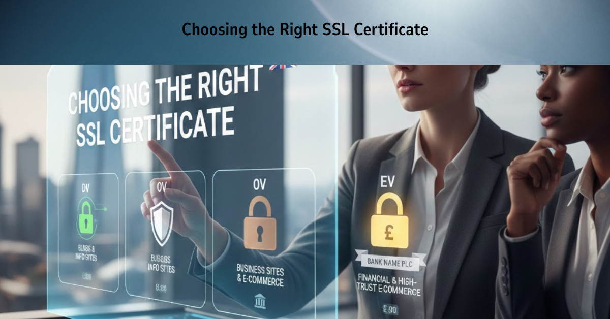Choosing the Right SSL Certificate