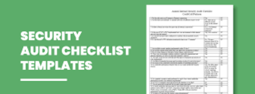 security audit checklist