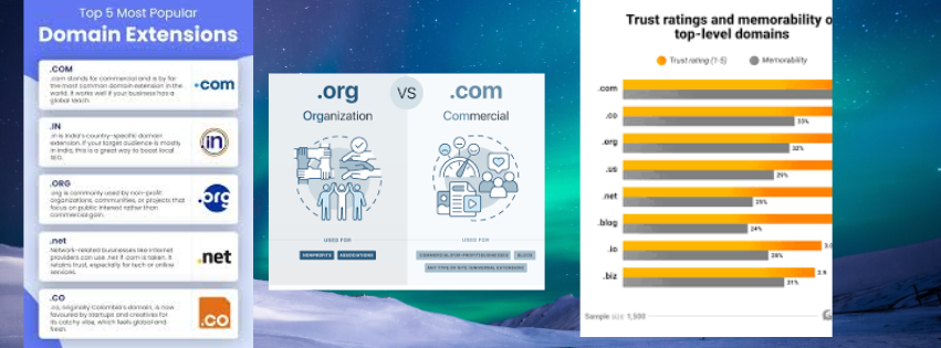 a comparison of various domain extensions