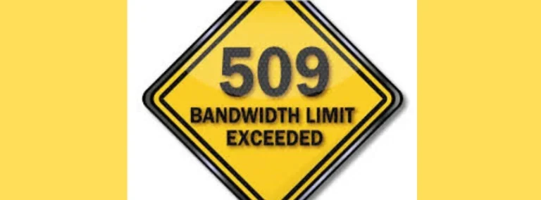 509 bandwith limit