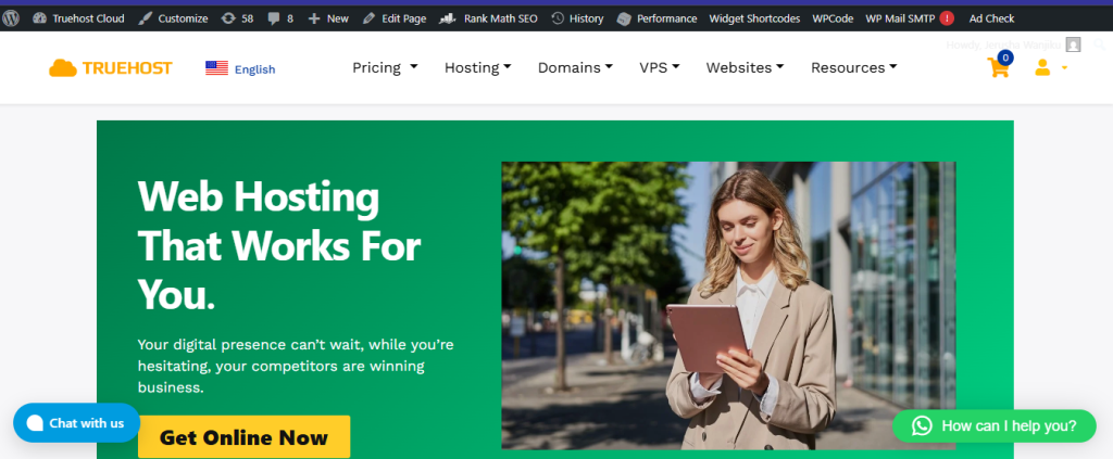 best web hosting providers- Truehost